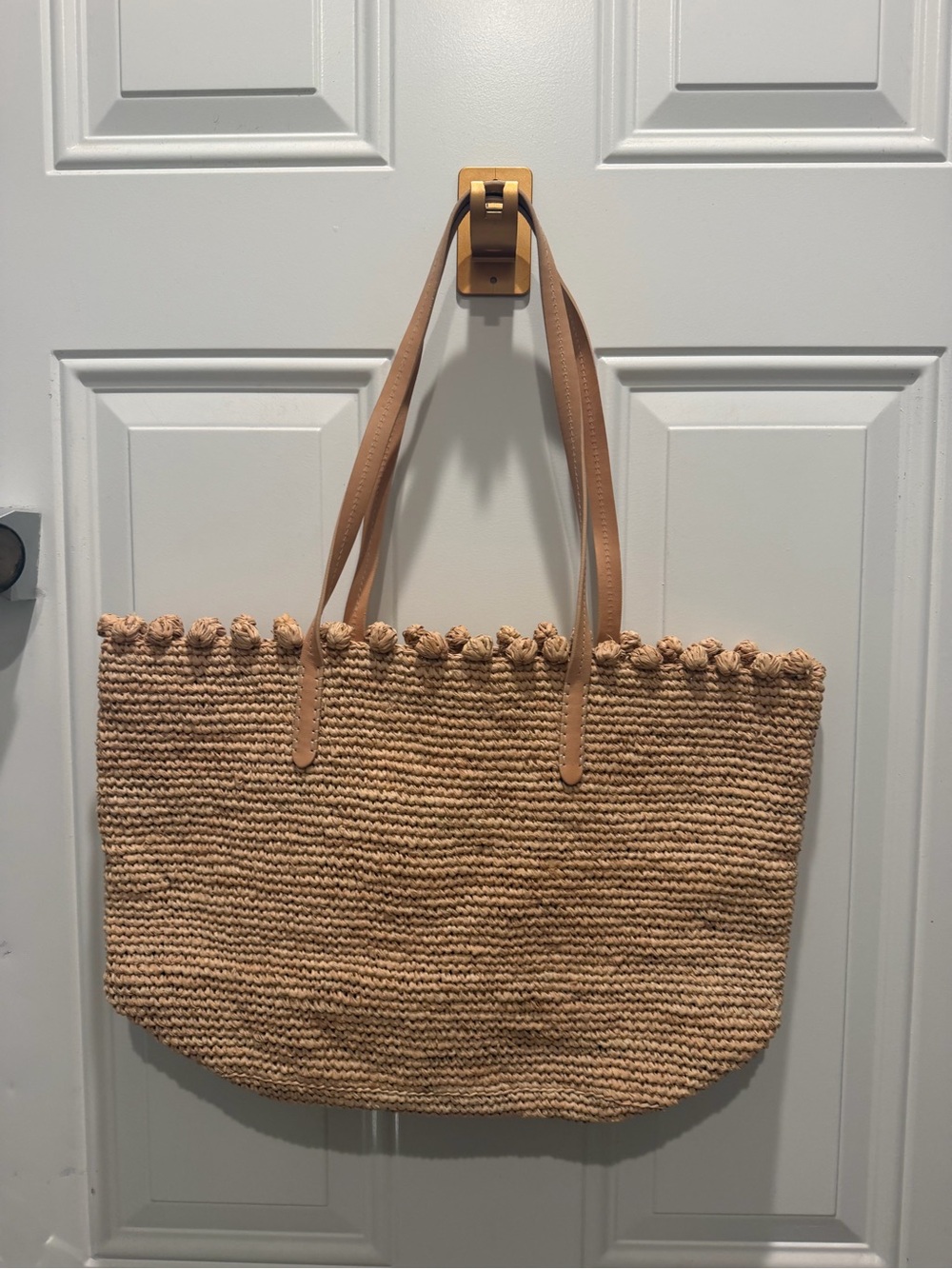 Vanessa Bruno Raffia Bubbles Tote - Picture 2 of 7